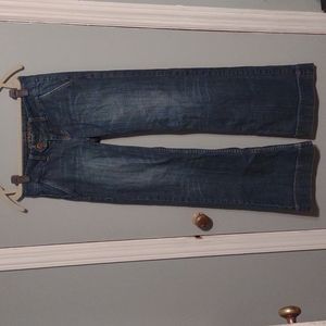 American eagle wide legged jeans